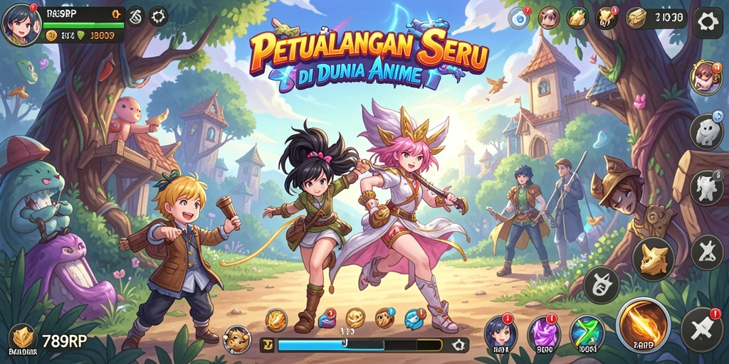 Tampilan gameplay 789RP yang spektakuler dan dinamis.