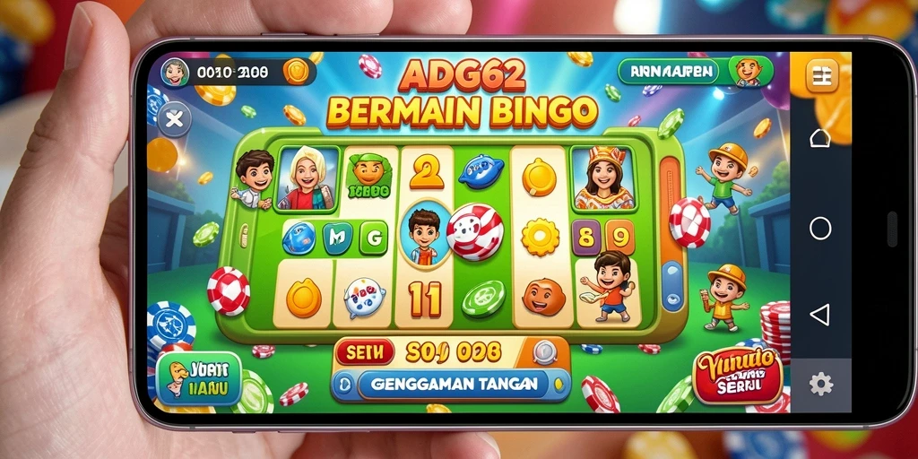 Tampilan gameplay Bingo yang seru dan interaktif.