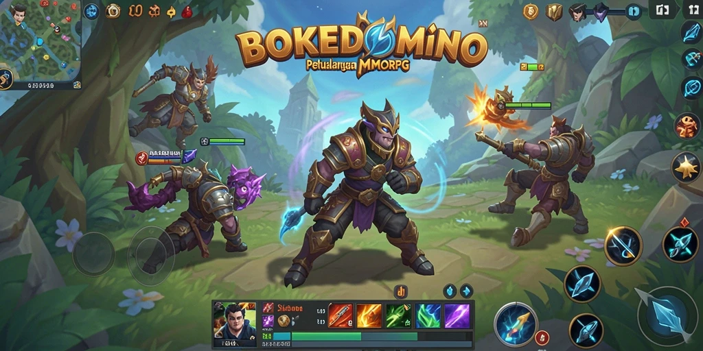 Gameplay seru dan menantang di dunia BOKEDOMINO