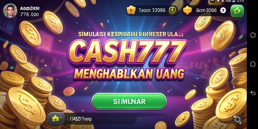 Tampilan gameplay CASH777 yang seru dan interaktif.