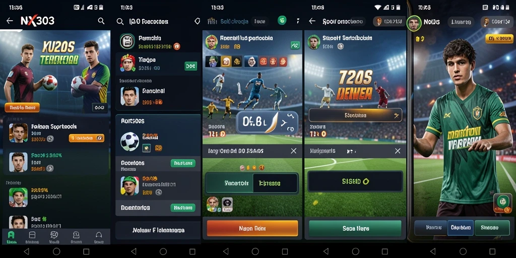 Tampilan menarik dari gameplay Sportsbook di NX303.
