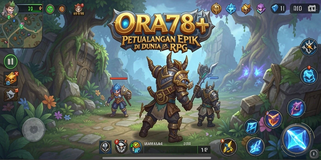Screenshot gameplay ORA78 yang menunjukkan pertempuran epik dan grafis luar biasa.