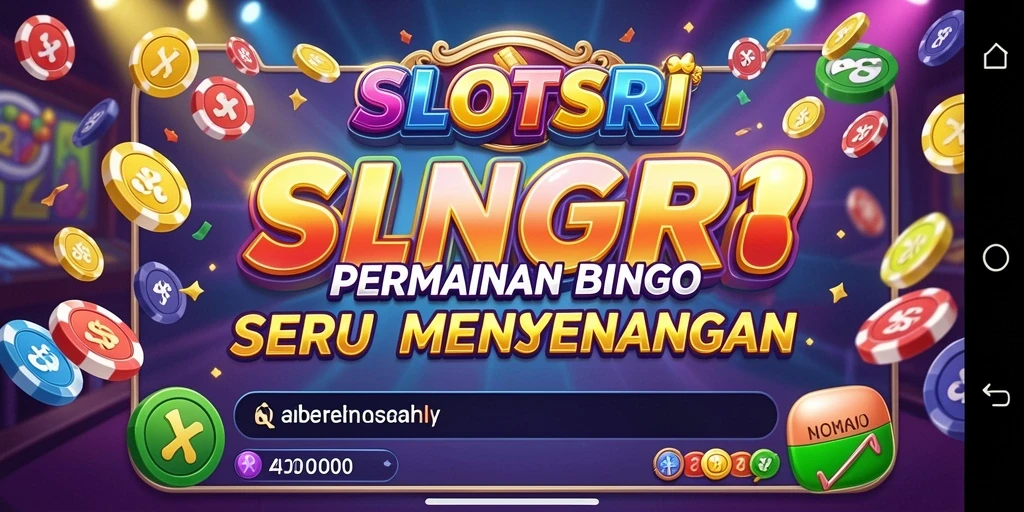 Tampilan gameplay yang menarik dalam SLOTSRI dengan banyak pilihan Bingo.