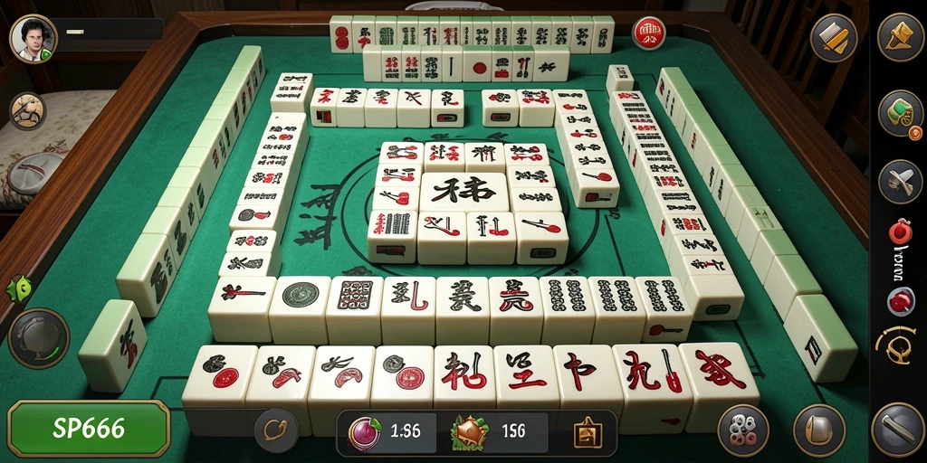 Menampilkan gameplay seru dan visual menarik dari SP666 Mahjong.
